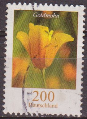 Alemania 2006 Scott 2416 Sello º Flora Flor Goldmohn (California poppy) 200 Germany Allemagne Duitsland Germania Germany Alemagne Deutschland